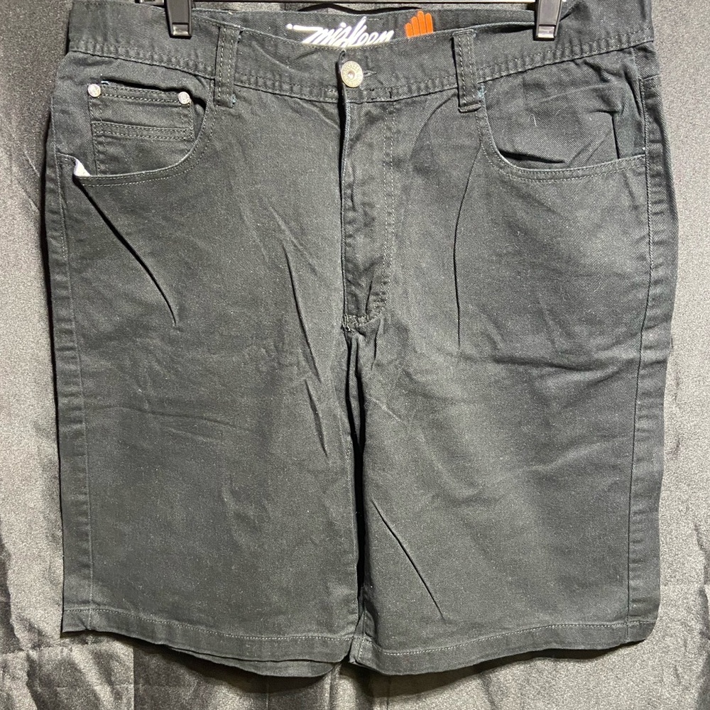 Vintage Miskeen Black Mens Size 38 Jorts